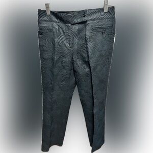 Etcetera pattern dress pants sz 4